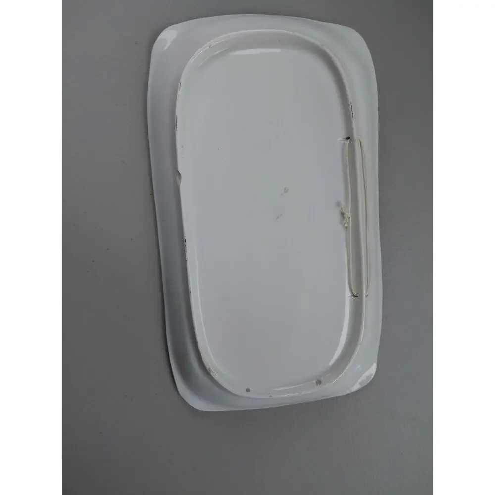 Vintage Italian Ceramic Tray Dish Hand Painted Fruit Music 70's MCM Signed Artsy - Picture 5 of 9